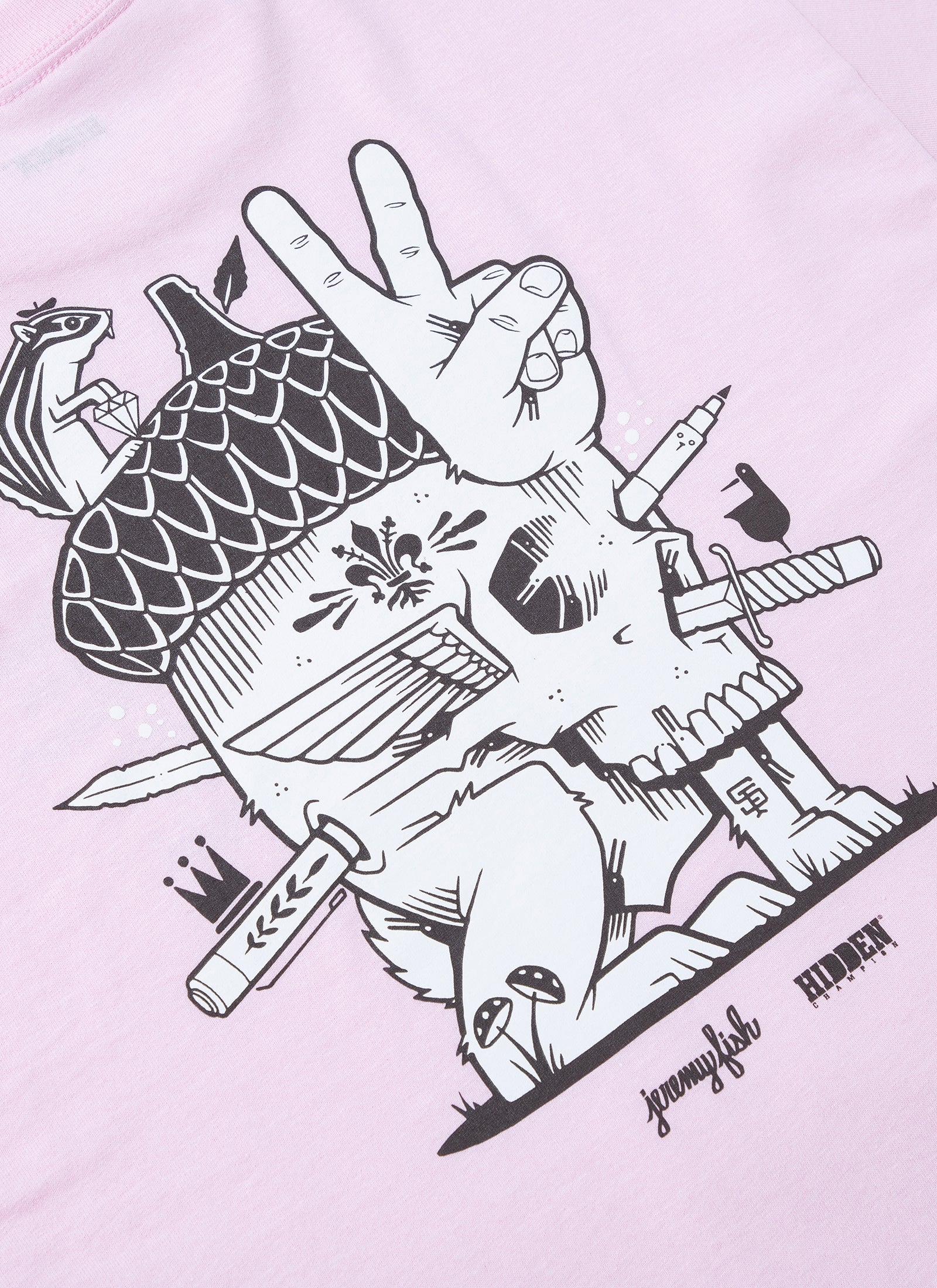 Jeremy Fish  "The Head" T-SHIRT