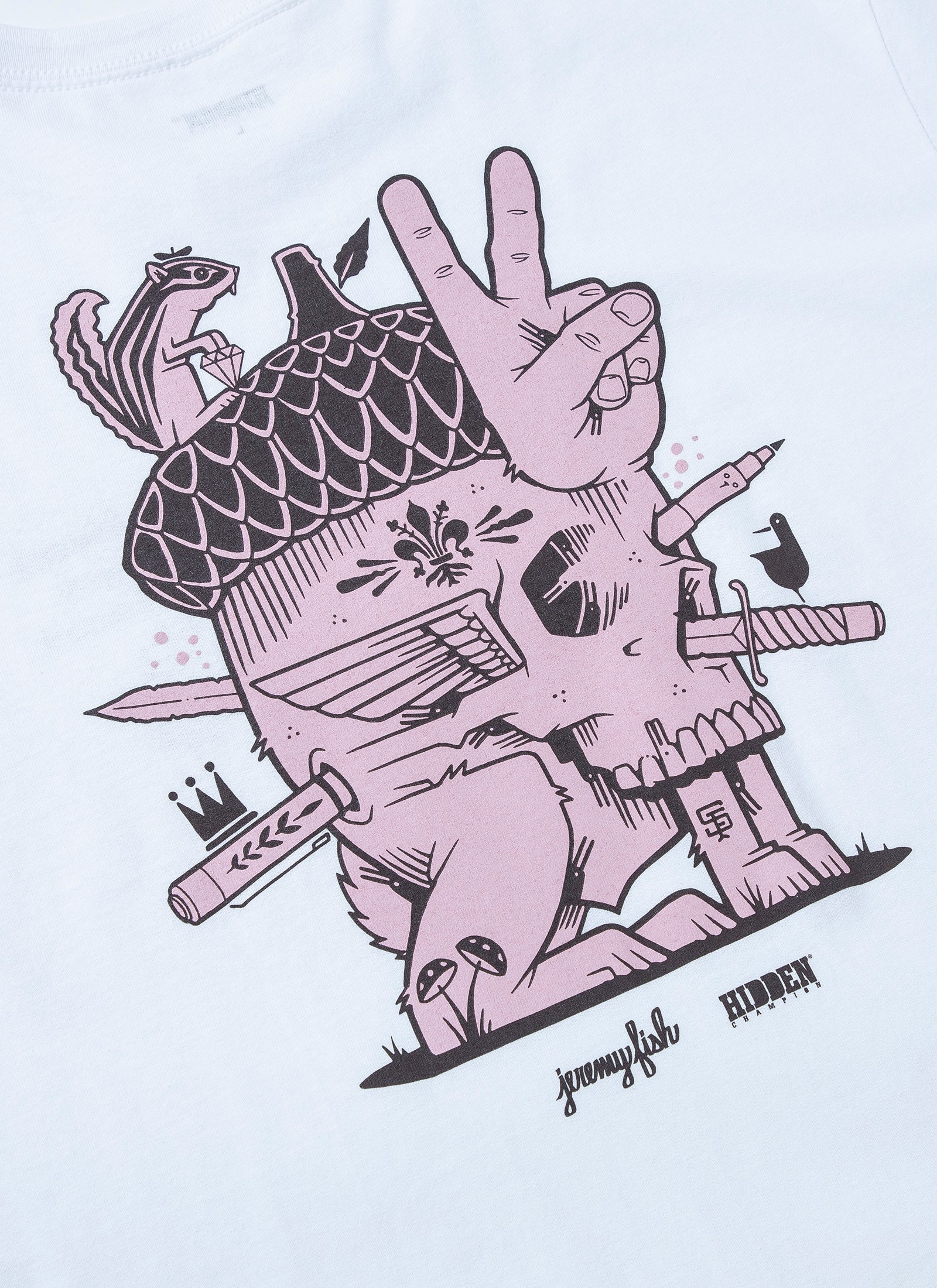 Jeremy Fish  "The Head" T-SHIRT