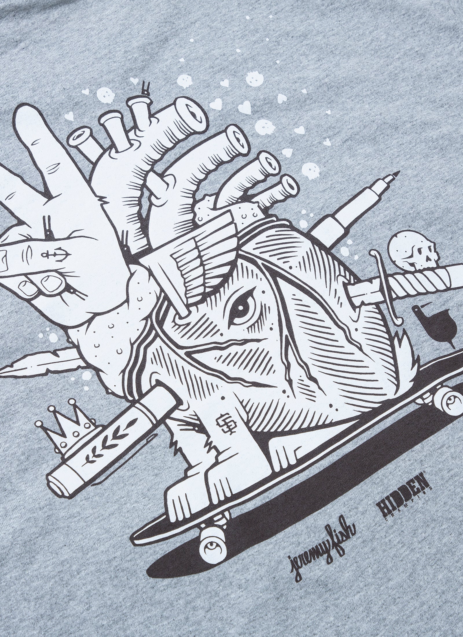 Jeremy Fish  "The Heart" T-SHIRT