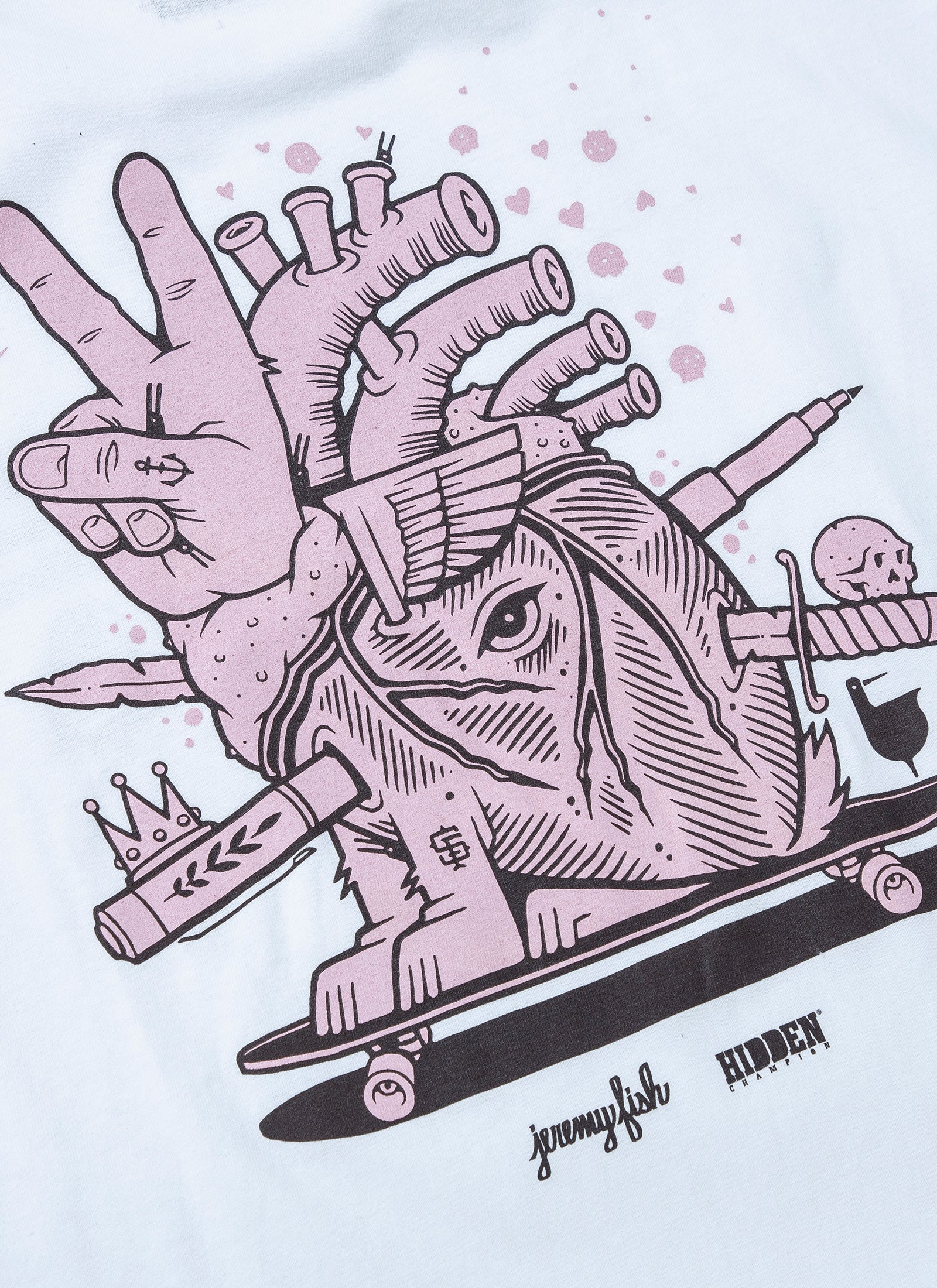 Jeremy Fish  "The Heart" T-SHIRT