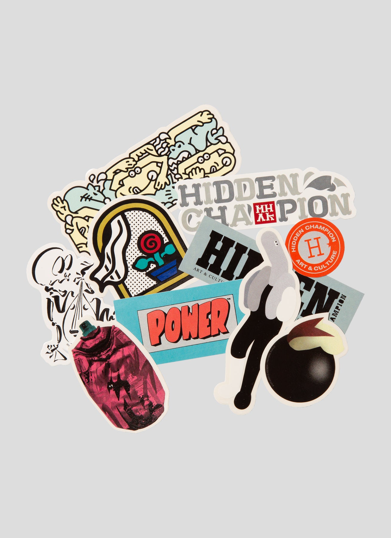HIDDEN CHAMPION-Sticker Bag 2020