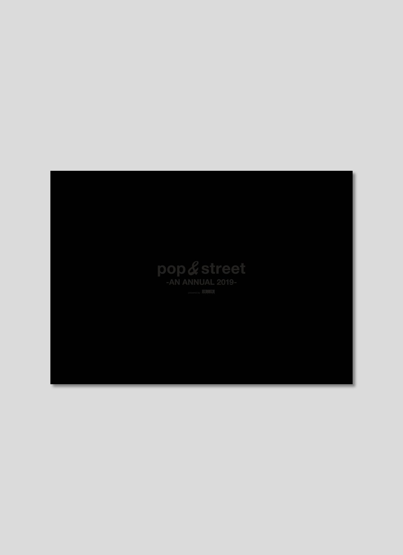 pop&street -AN ANNUAL 2019